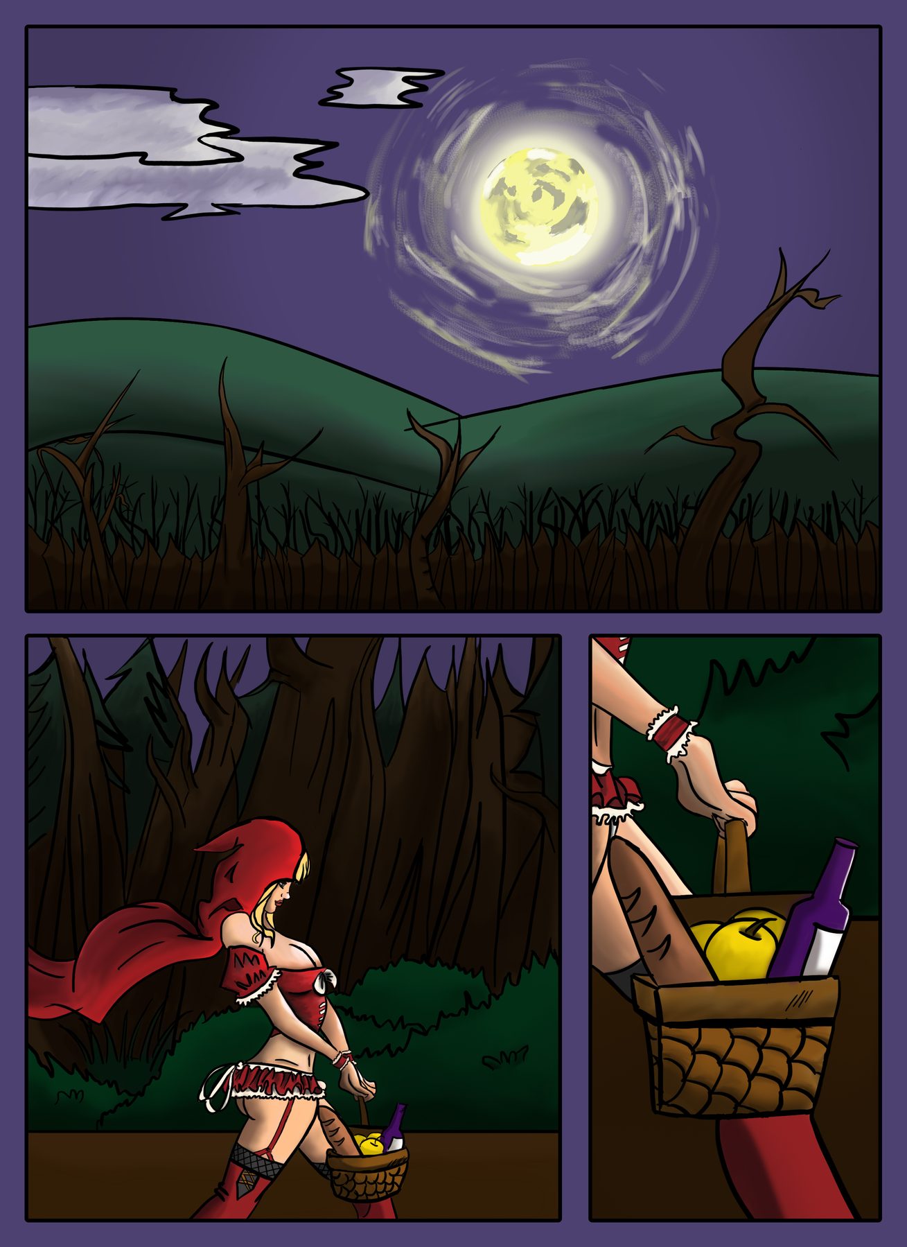 Little Red Comic Book